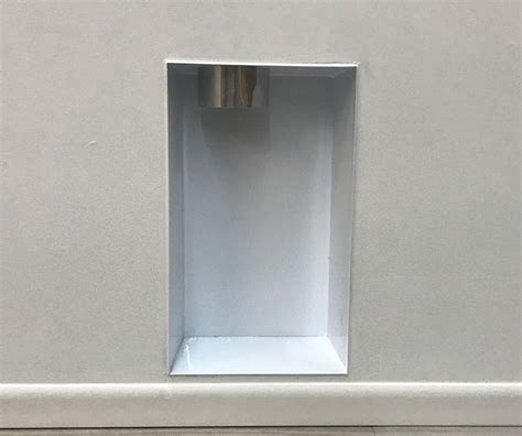 dryer vent box metal|dryer box for 2x6 wall.